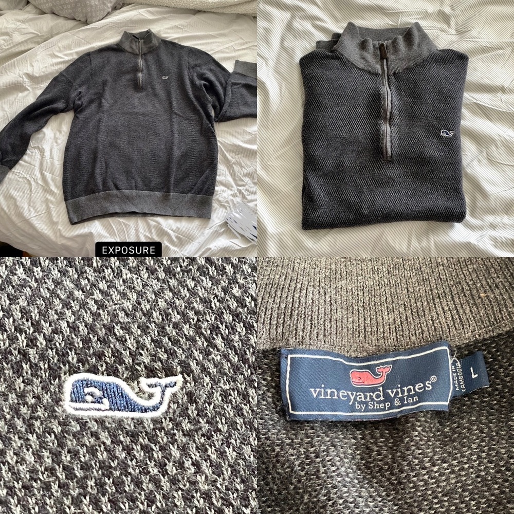 Men’s Vinyard Vines 1/4 Zip Sweater
